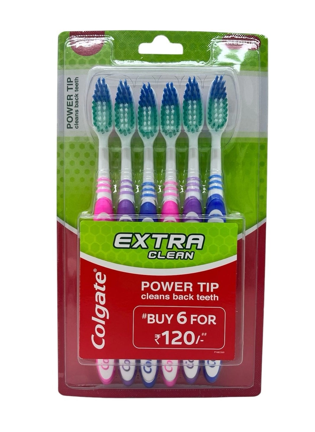 Extra Clean Toothbrush - Soft 6-Piece Pack