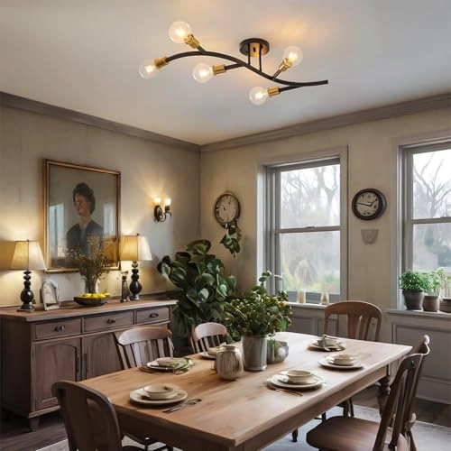 Ceiling Lamp - E27 6 Lights