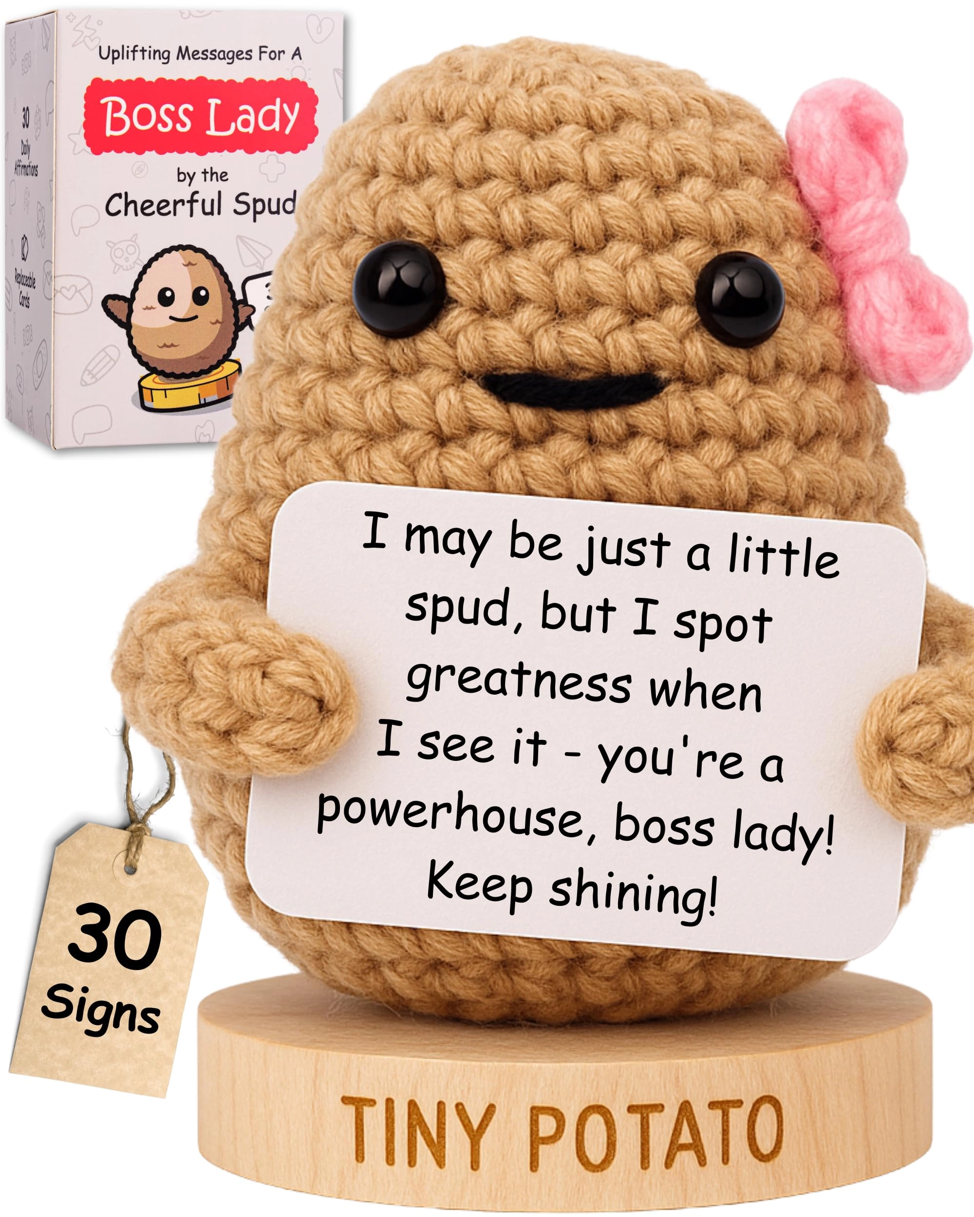 Got you a little something Cheerful Spud - Cotton