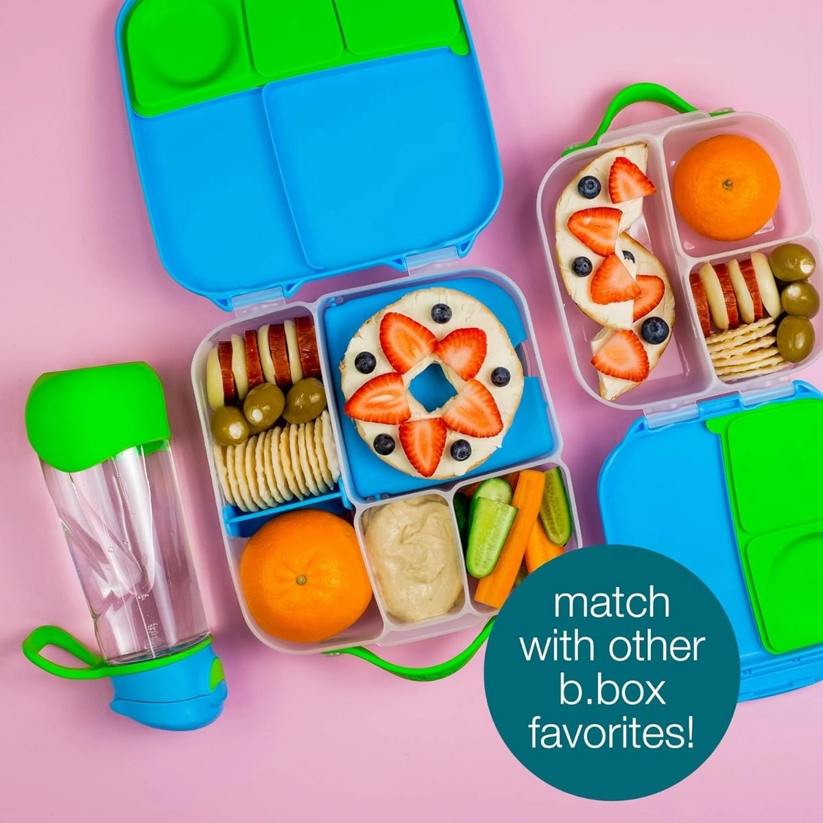Mini Bento Lunchbox - Multi Colour 3 +