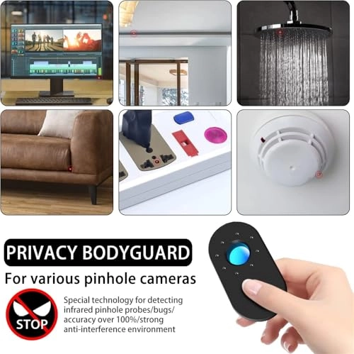 Hidden Camera Detector - RF Signal Scanner IR Detection