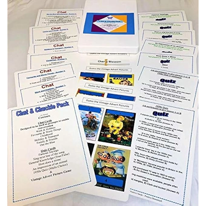 Positive Needs - Positive Dementia Chat & Chuckle Pack - 14 years+ Animals