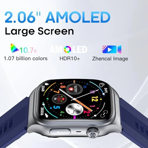 Blood Pressure Smart Watch - 2.06" AMOLED 530mAh