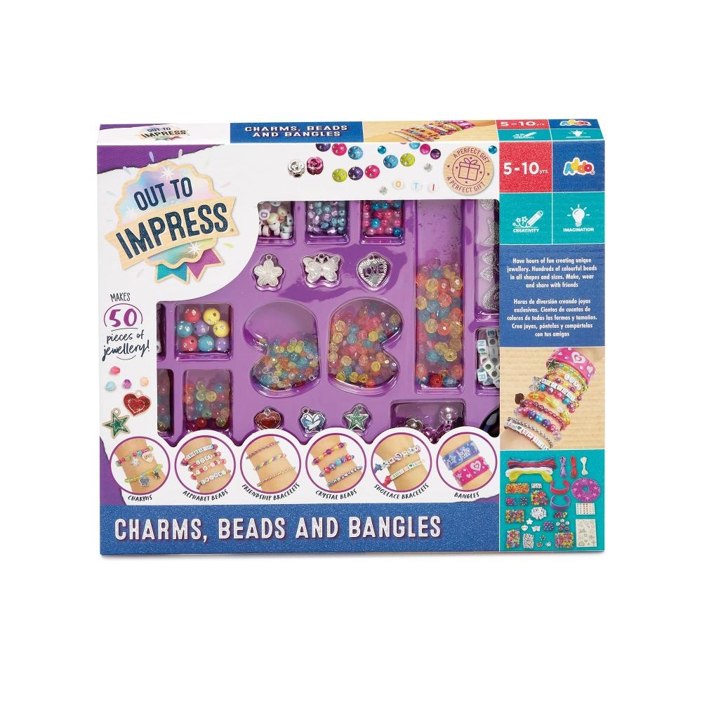 Out To Impress - Make Your Own Charms, Beads And Bangles Up to 50 pieces