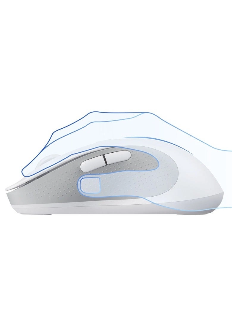 6 Mute Buttons F02 Ergonomic Mouse - Wireless