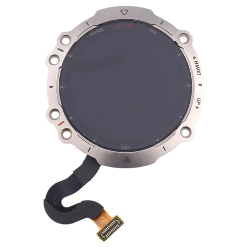 LCD Screen Digitizer Full Assembly With Frame for AMAZFIT Falcon - Red