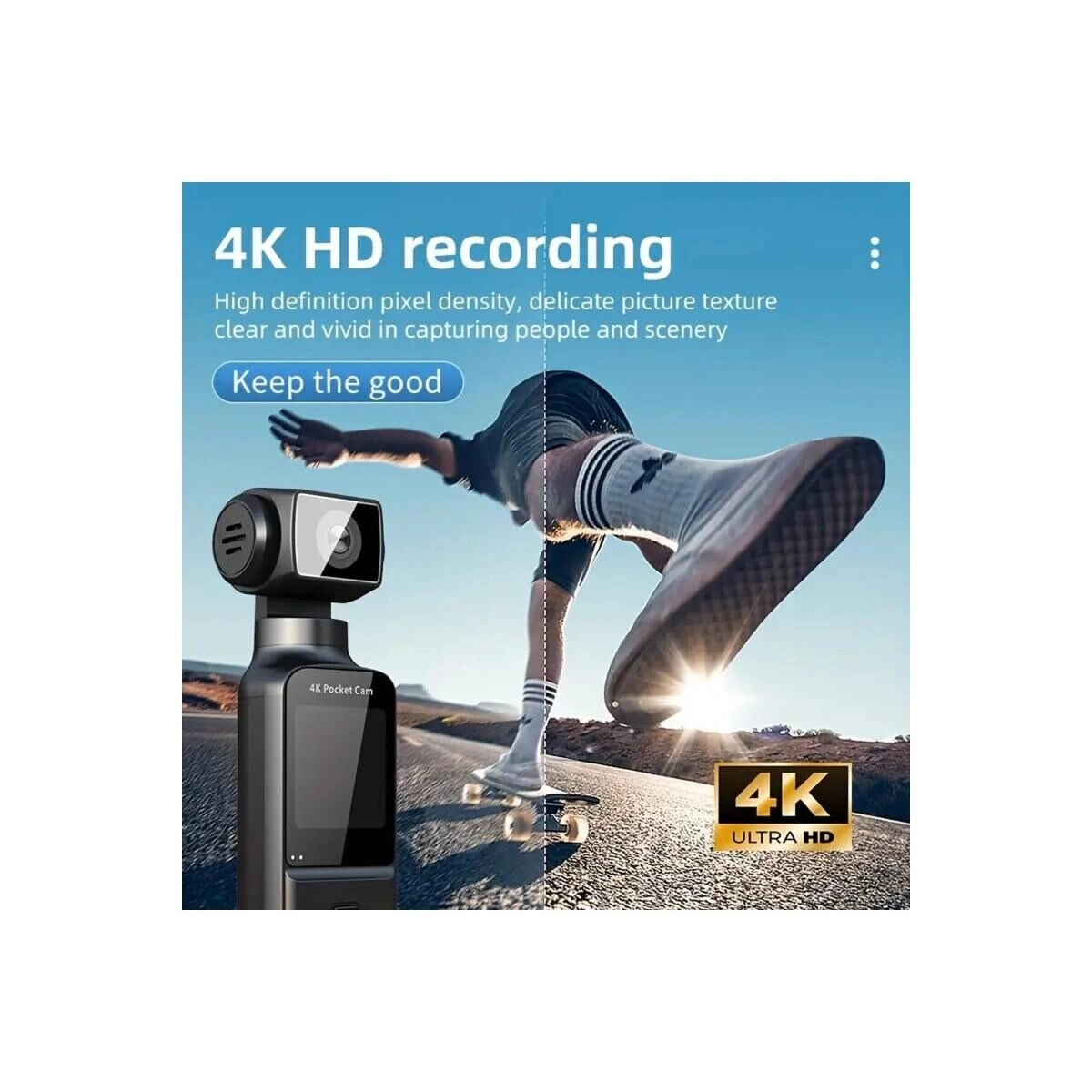4K Action Camera - 4K 60FPS