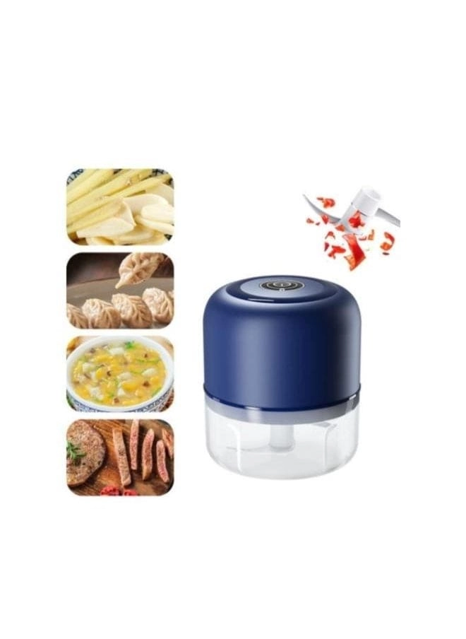 Mini Food Chopper And Processor - 100ml/250ml Wireless Electric