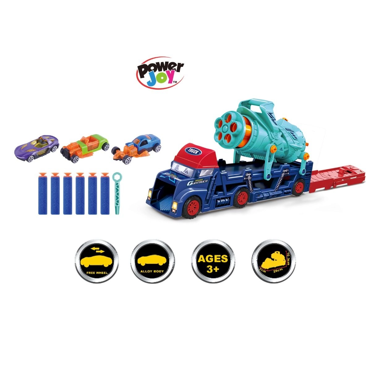 V.Vroom Dc Shooter - 3 Pcs