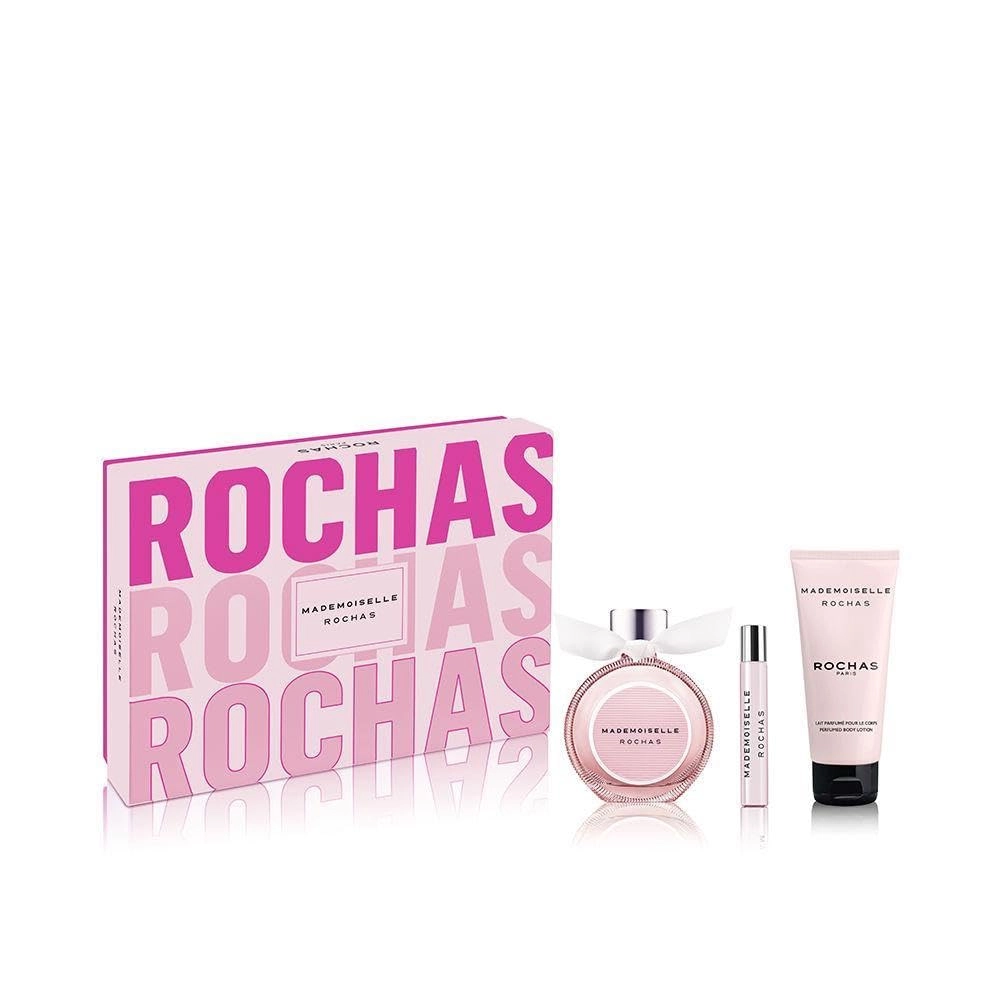 Rochas Mademoiselle Eau de Parfum 90ml 3 Piece Set