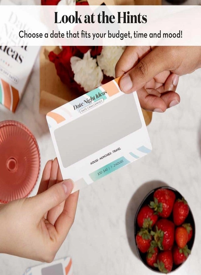 Scratch Off Date Night Ideas - Card Game