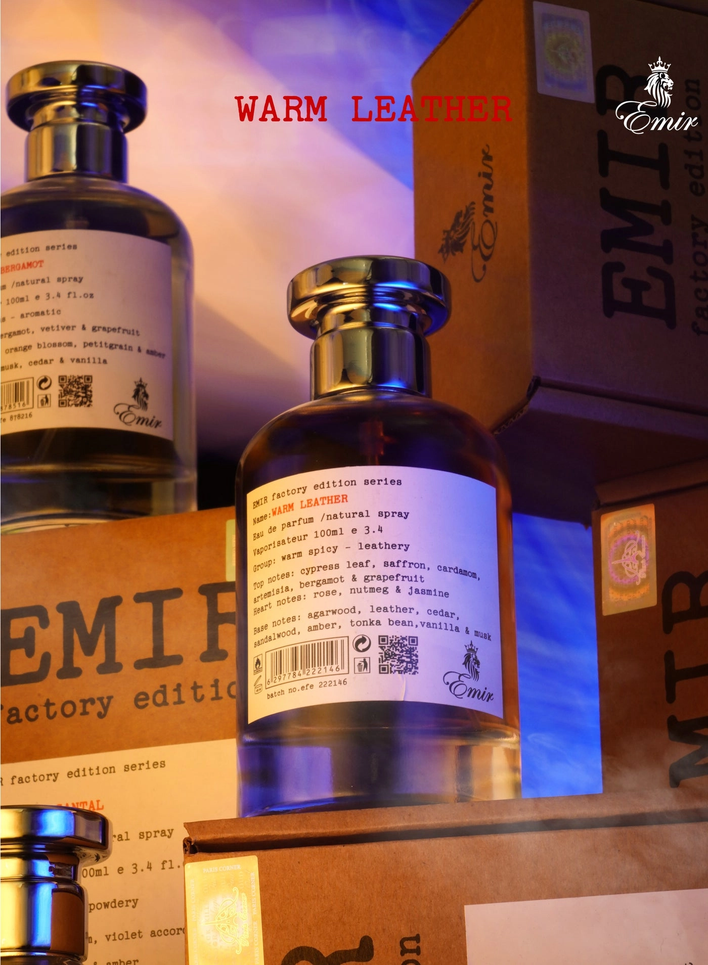 FACTORY EDITION WARM LEATHER - Eau de Parfum 100 ml