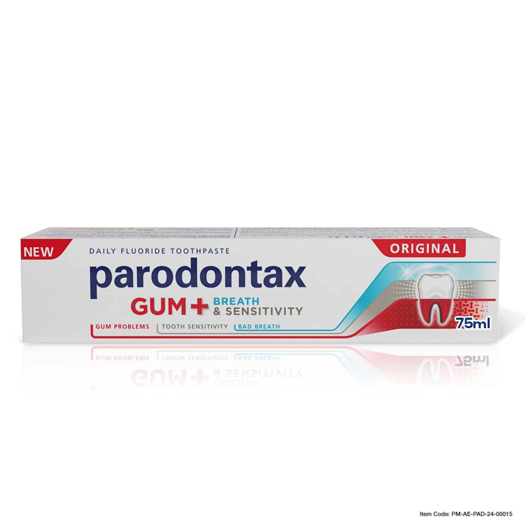 Parodontax Original Gum Plus Fluoride Toothpaste 75ml