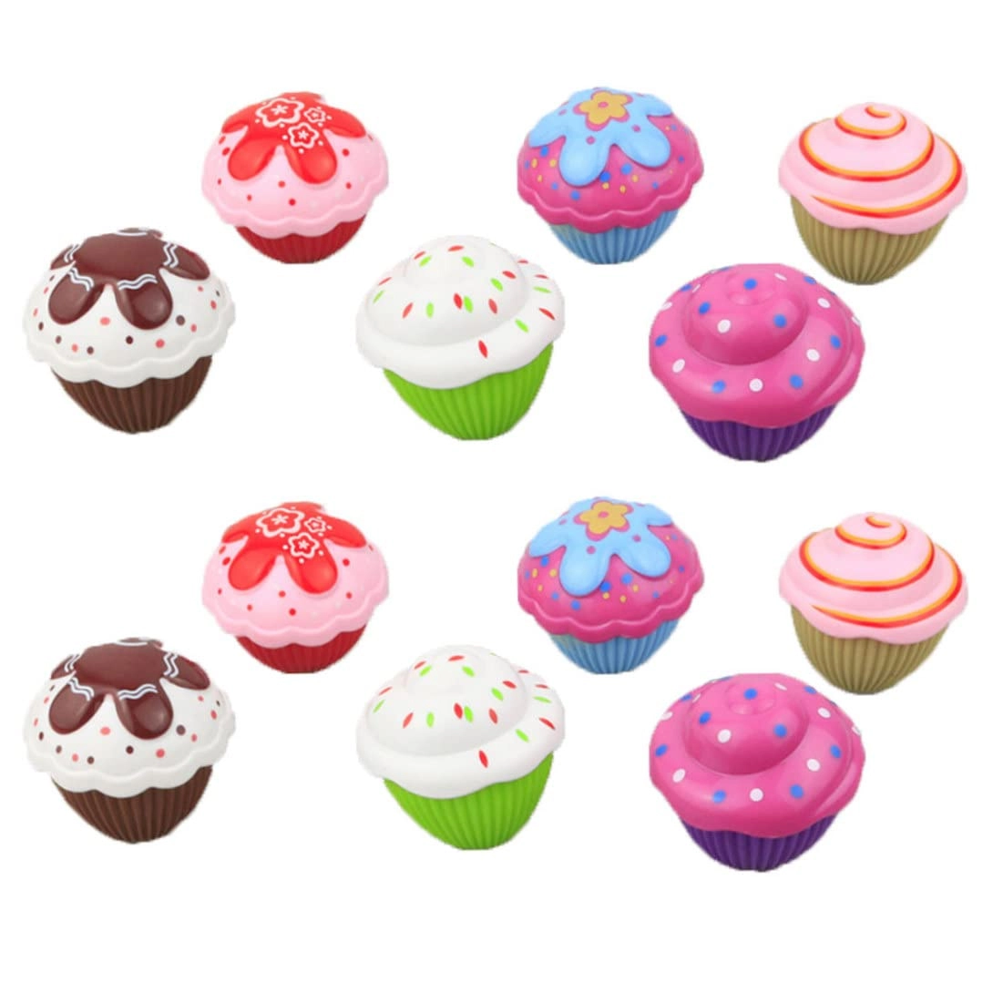 LMXXT Mini Cupcake Princess Doll - 5.5*5.5CM Plastic Multi color