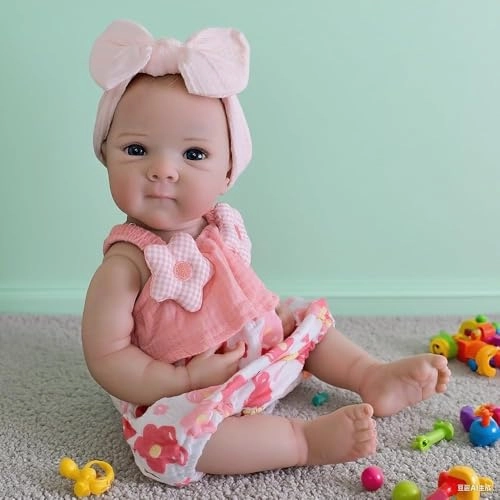 Bettie Reborn Baby Doll - 18 Inch Vinyl Girl Ages 3+