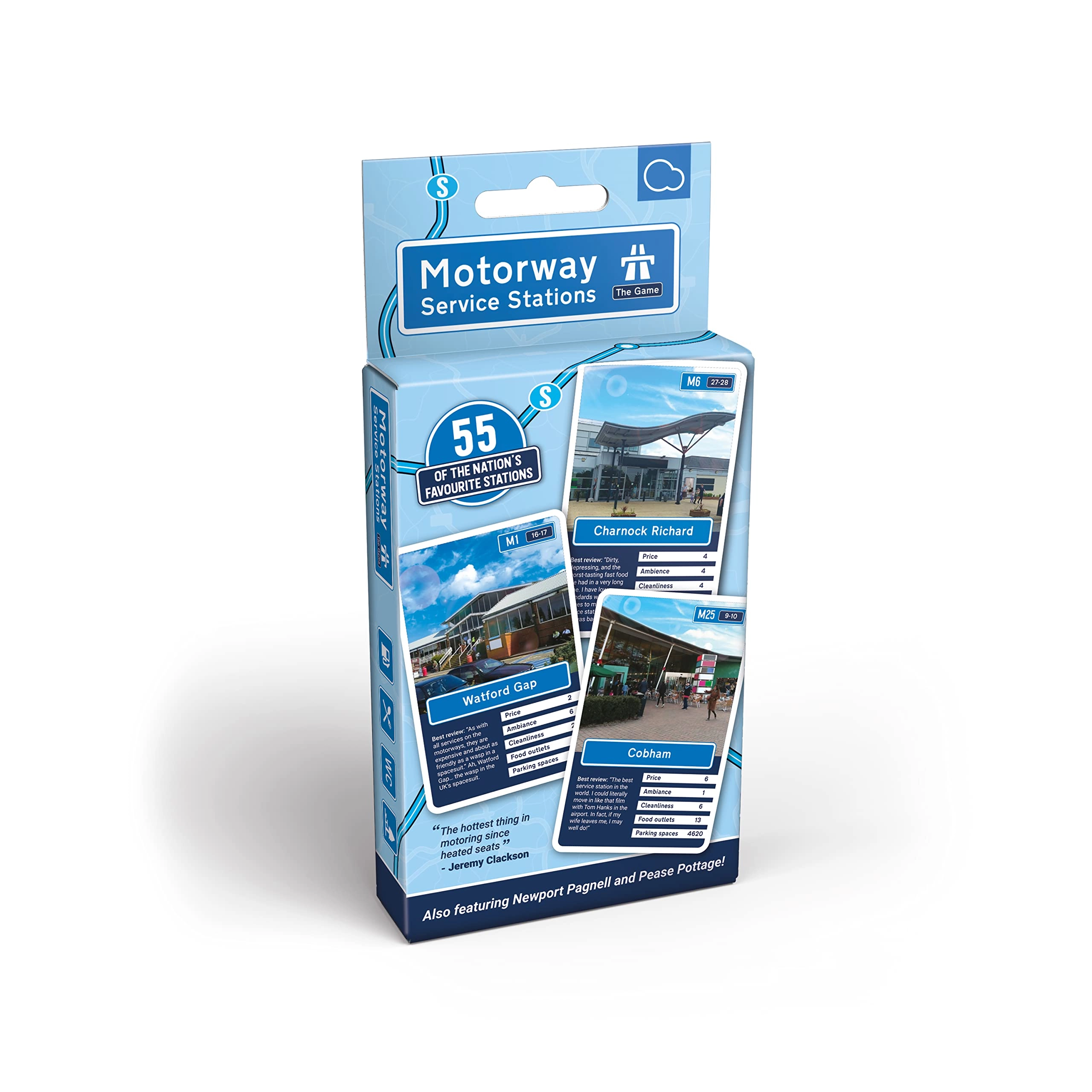 Bubblegum Stuff Motorway Service Stations - Card Game