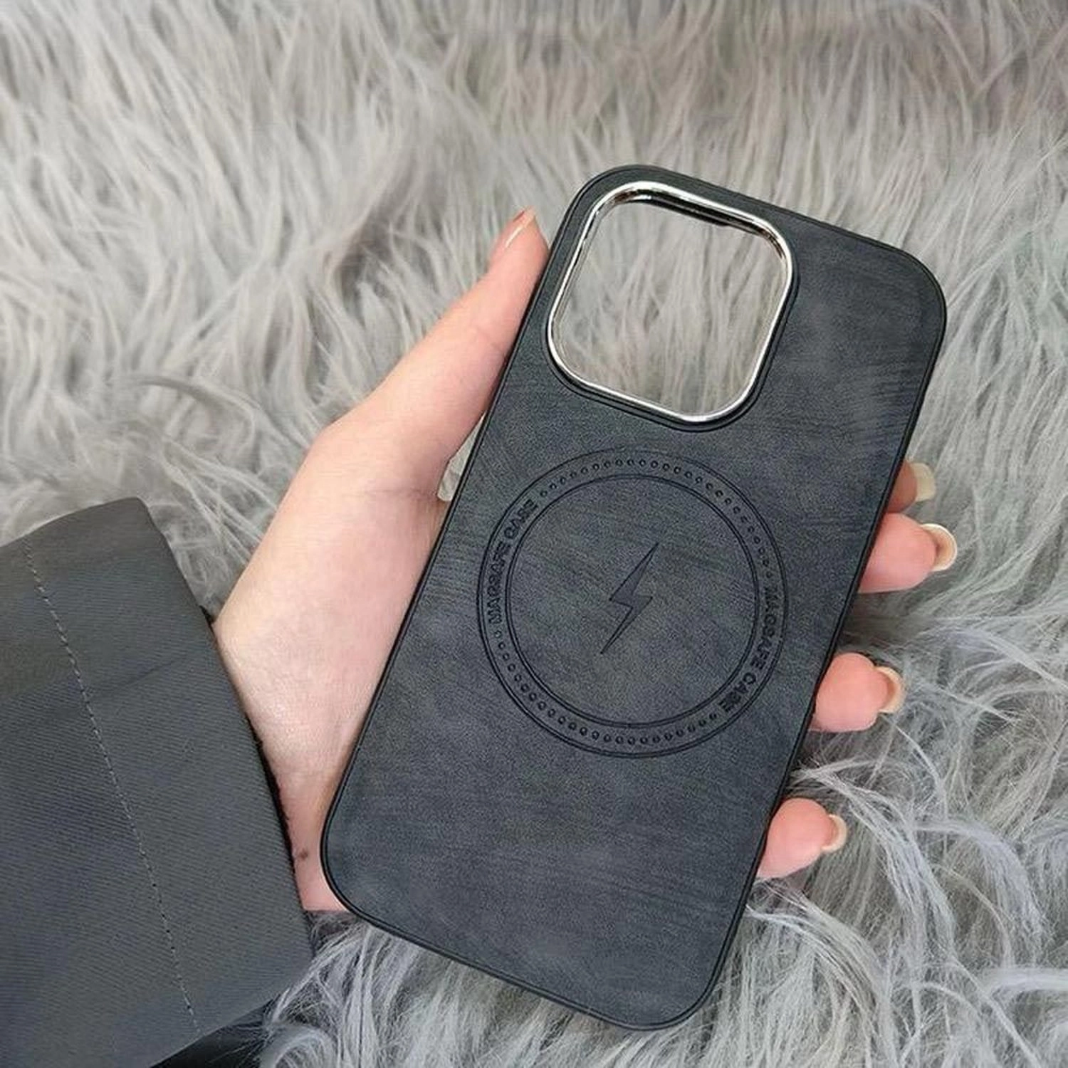 MagSafe Leather Case for iPhone 14 Pro