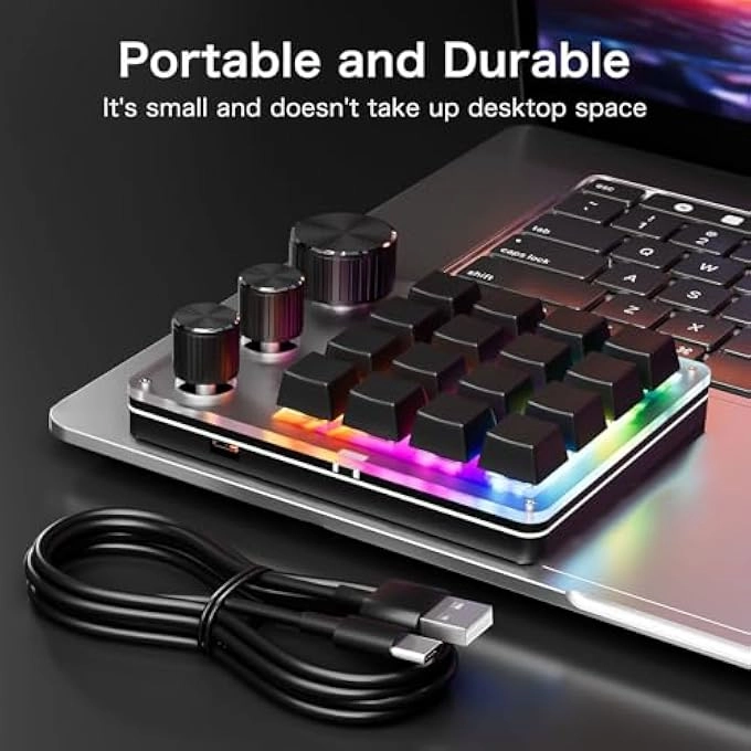 16 KEY PROGRAMMABLE MACRO PAD - Wired