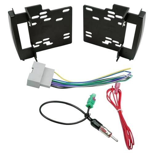IROMEHONY Double DIN Radio Dash Kit - Dodge Jeep Chrysler