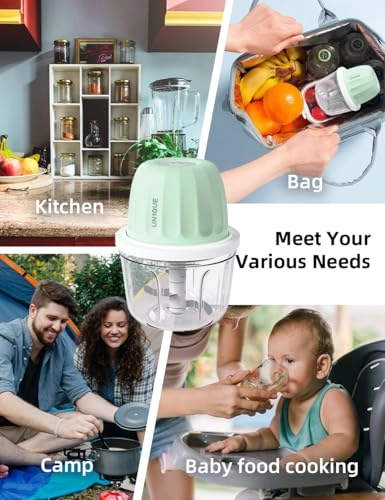 Mini Electric Chopper - 250 Milliliters Rechargeable