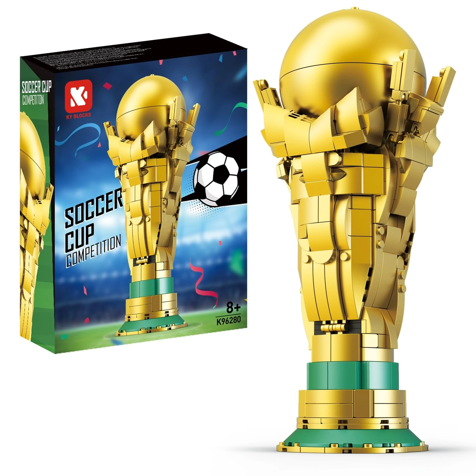 Soccer Trophy Building Blocks - 446 pcs