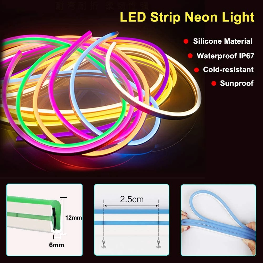 Led Neon Strip Lights - 5M