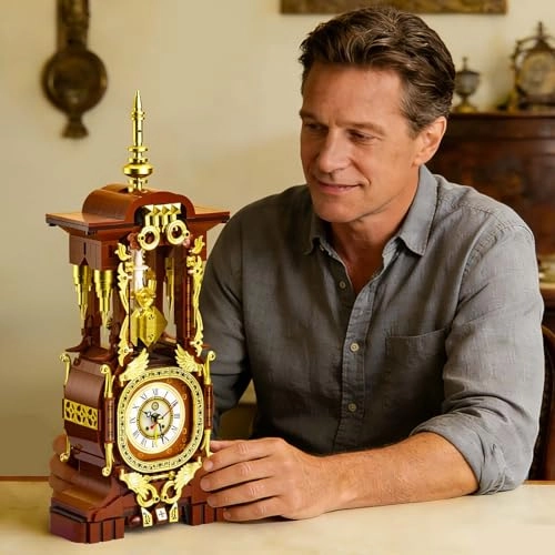 Retro Clock Building Set (T2149)