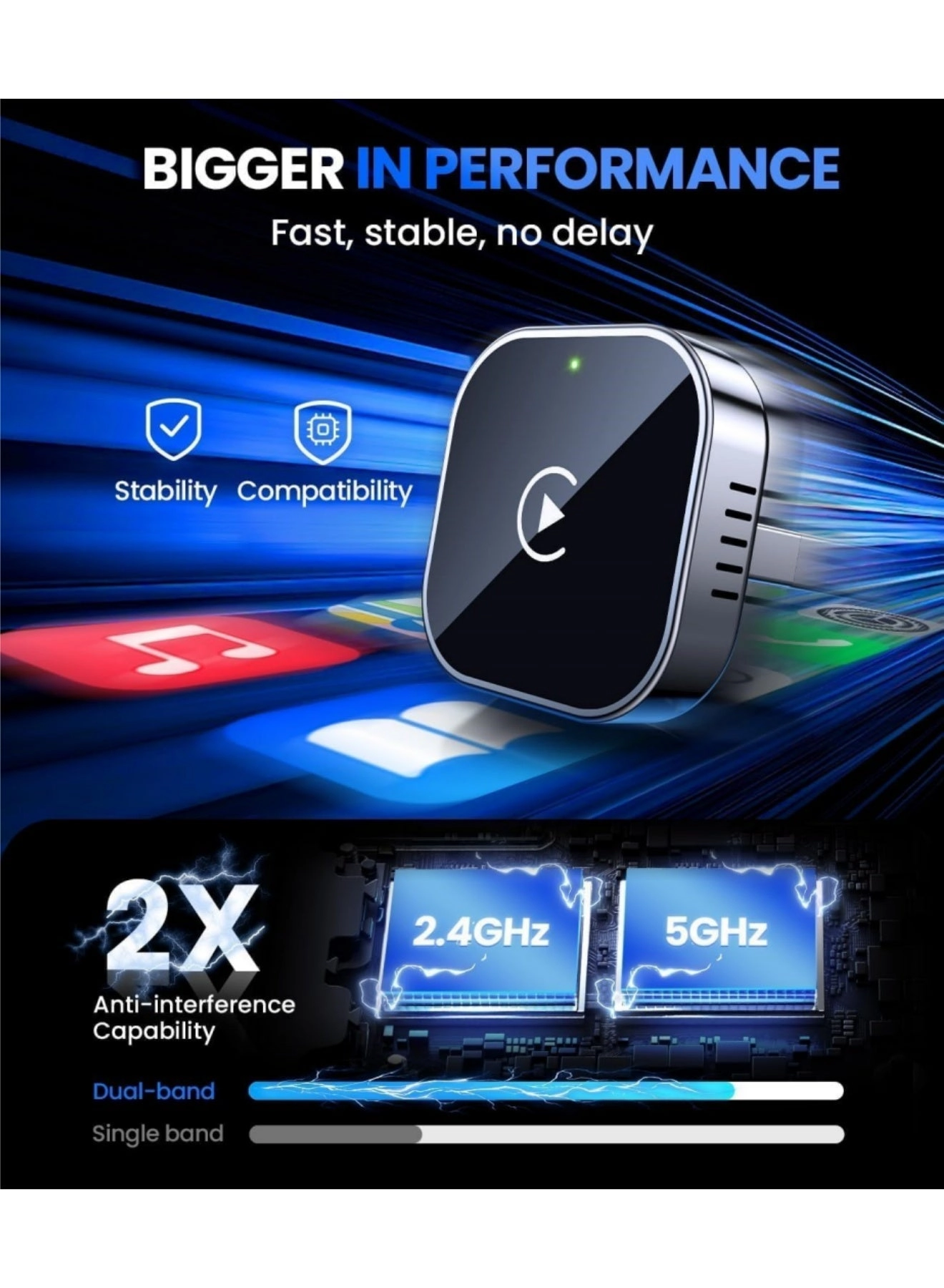 AE501479 - Wireless CarPlay Android Auto