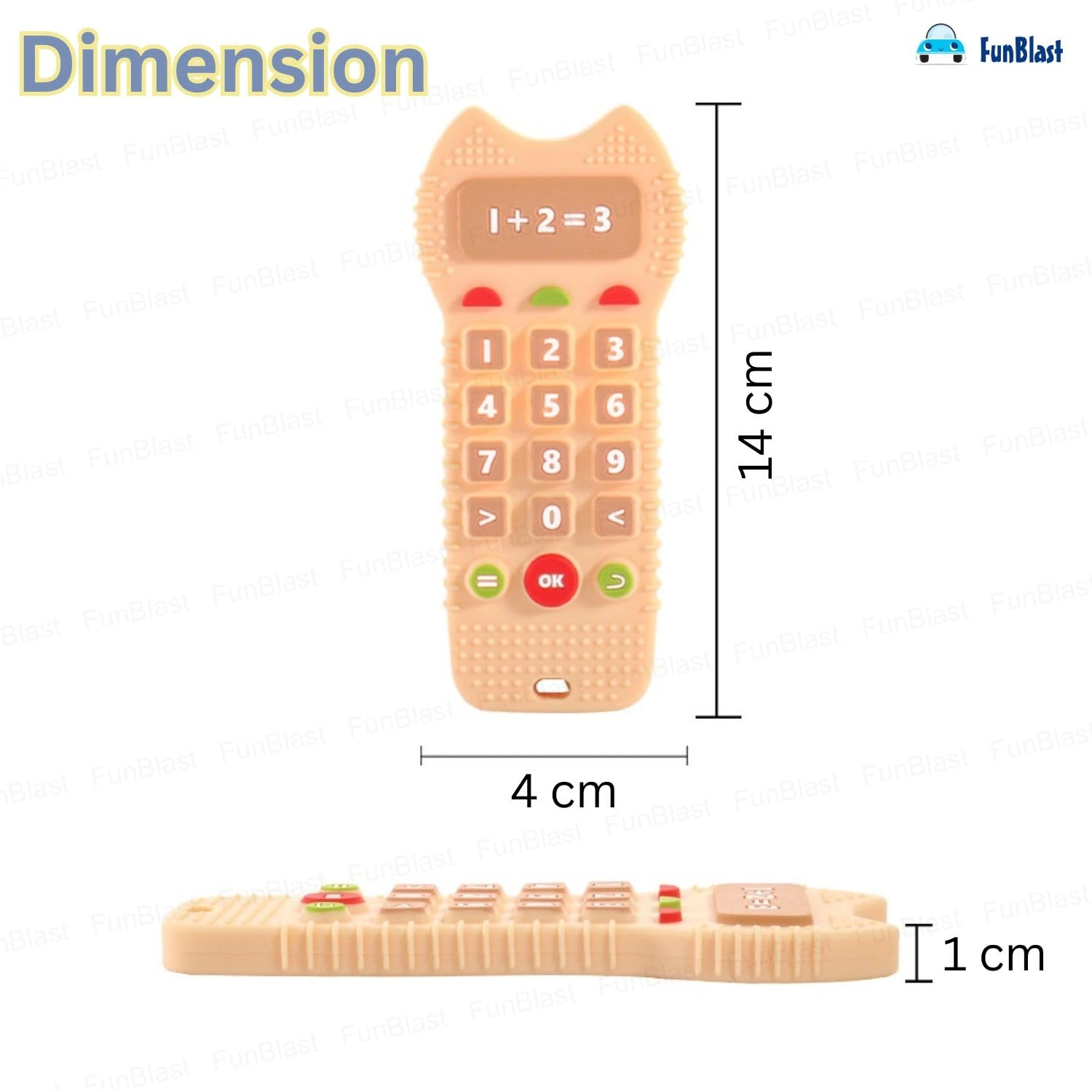 Remote Teether - Silicone
