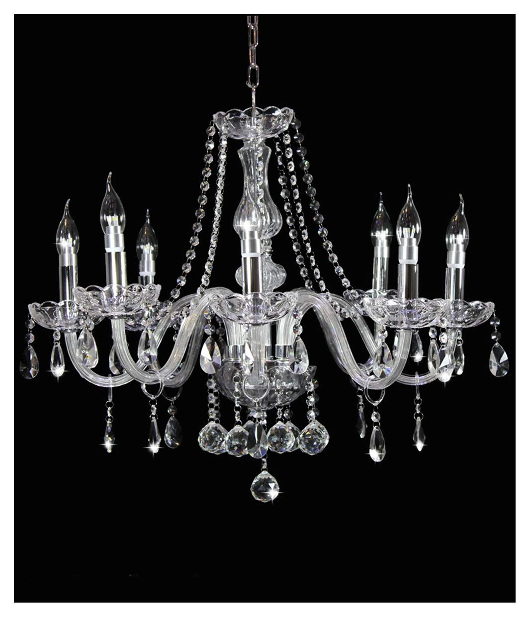 DST Maria Theresa Crystal Chandelier - Dimmable