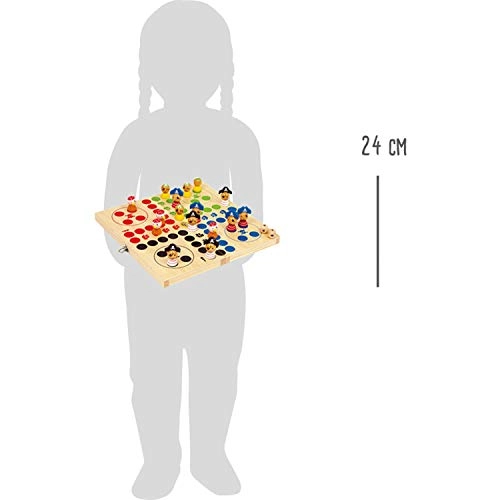 Ludo "Pirate Island" - Folding FSC-certified wood