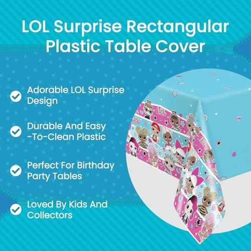 20903 Plastic Tablecloth - 1 piece(s) Birthday