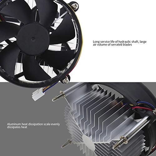 Silent Fan with Heatsink - 92x92mm