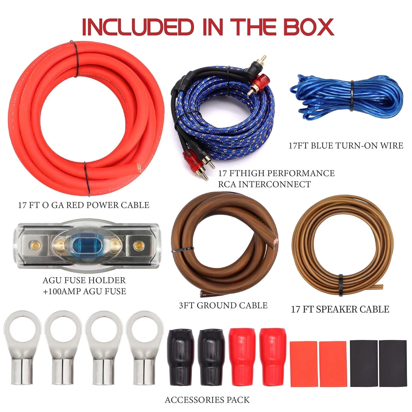 Car Amp Wiring kit