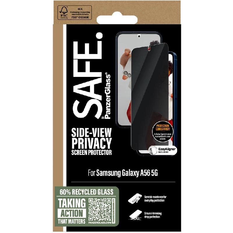 Privacy Tempered Glass Screen Protector for Samsung Galaxy A26 5G