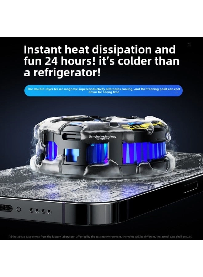 Mobile Phone Radiator - Magnetic Back Clip Cooling Fan