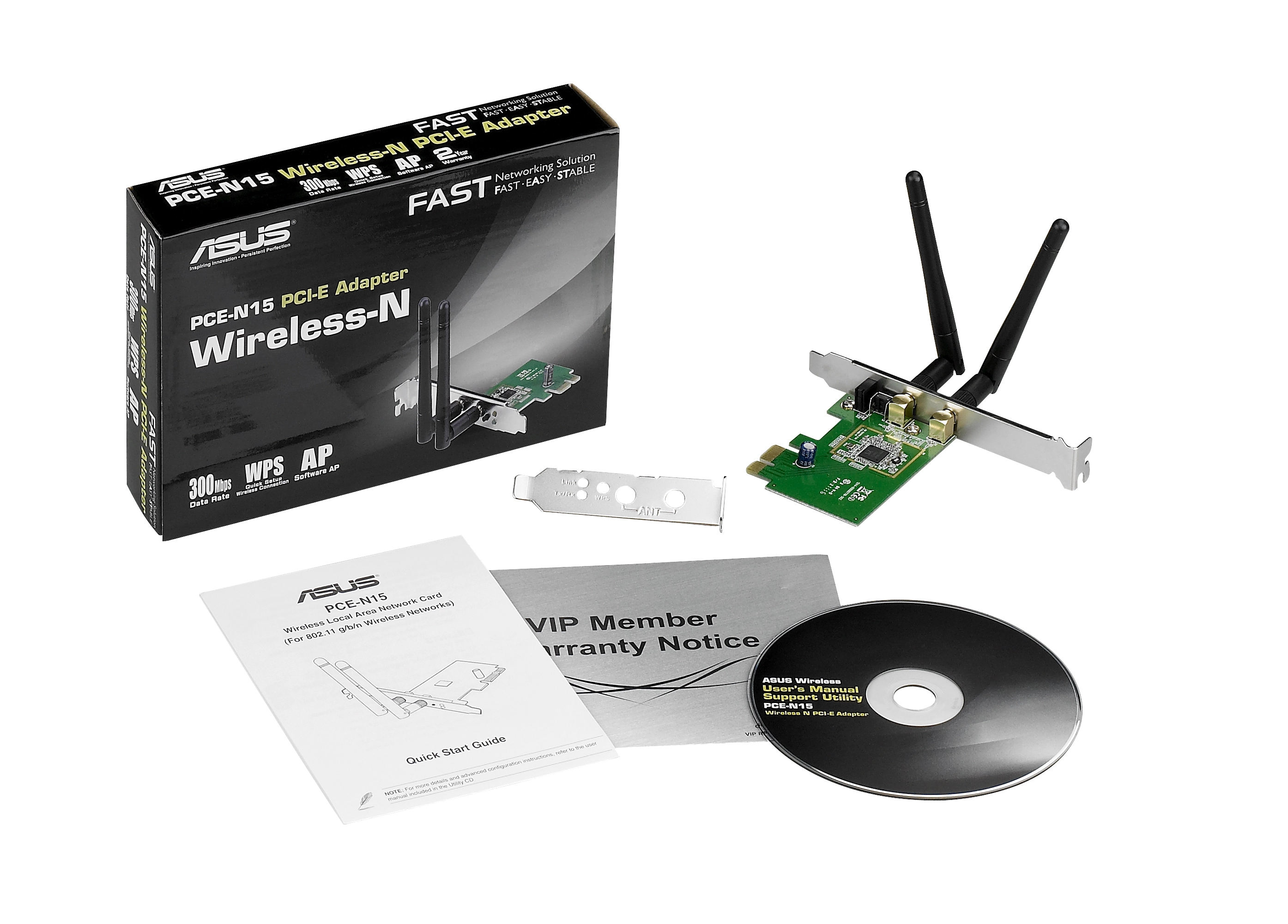 PCE-N15 - PCI Express Wireless-N300