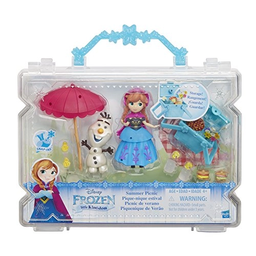 Anna Doll - Red Hair + Olaf Doll - Picnic Accessories Ages 3+