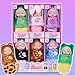 Mini Baby Doll - 4 inch Animal Sleeping Bag 6 Pack
