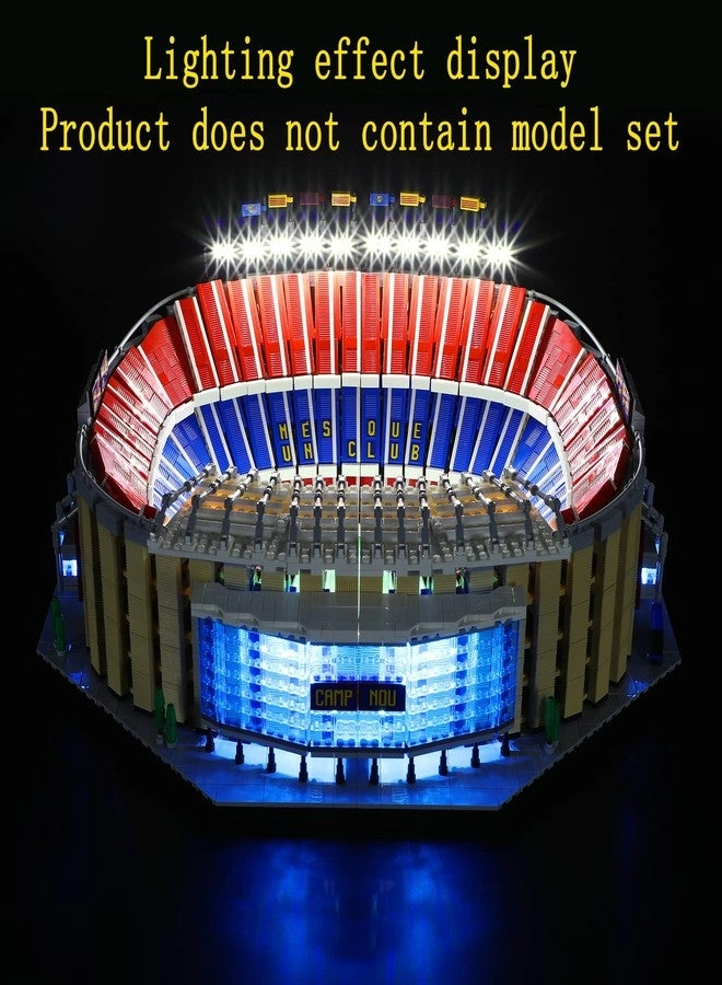 LED Light Kit - Compatible with Lego Creator 10284 FC Barcelona Lighting Set