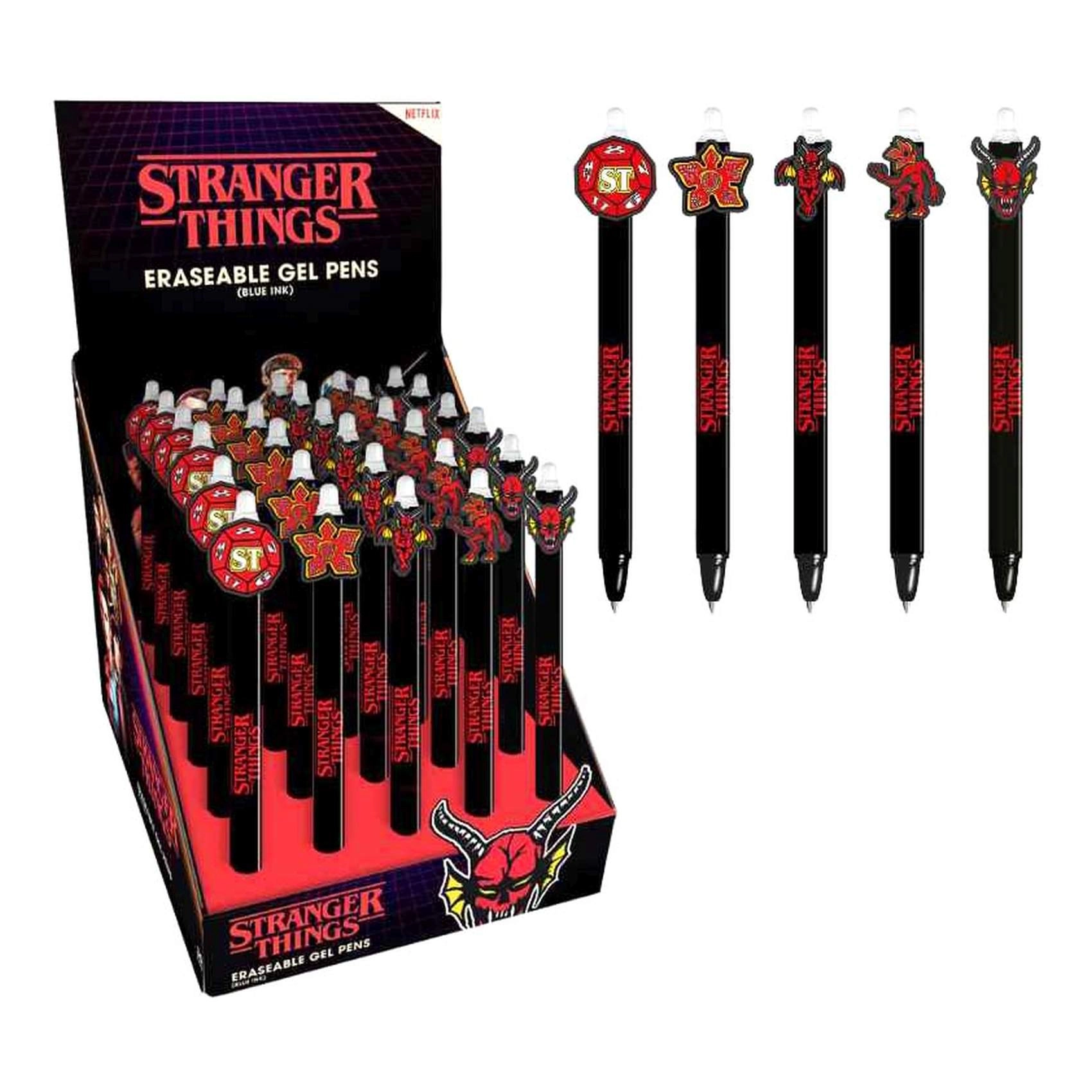 Stranger Things Erasable Ink Gel Pens - 30 PCS