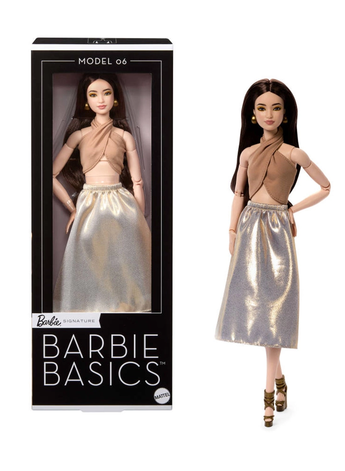 Barbie Basics Model 06 - Made-to-Move Brunette