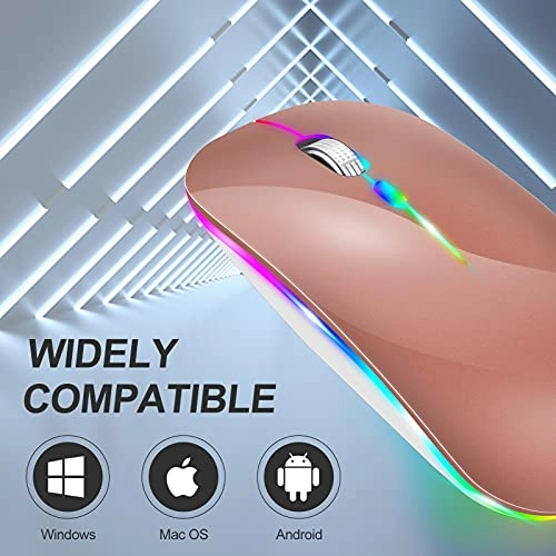 LED Rechargeable Mouse - Bluetooth