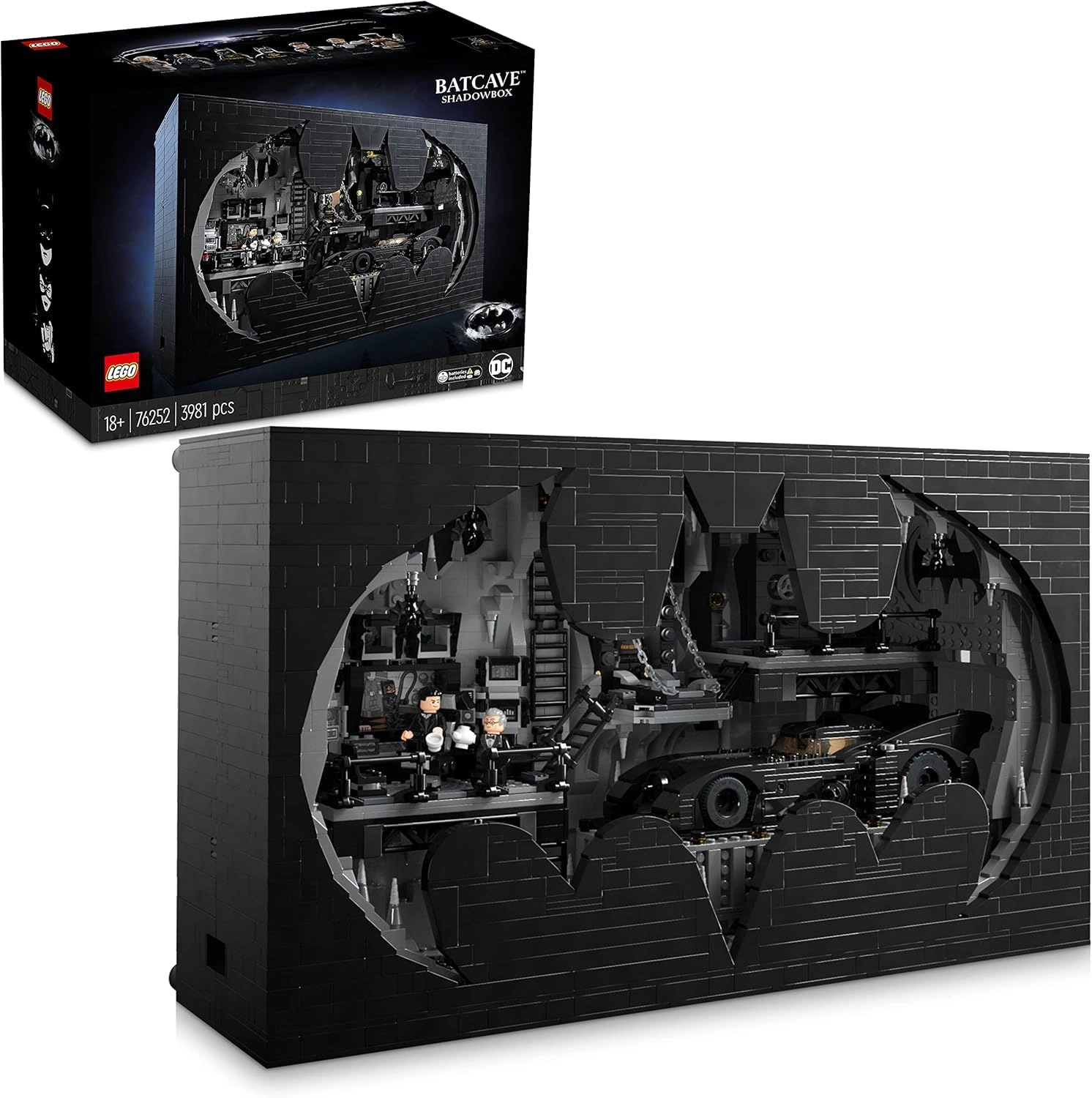 LEGO DC Batman Batcave Shadow Box (76252)
