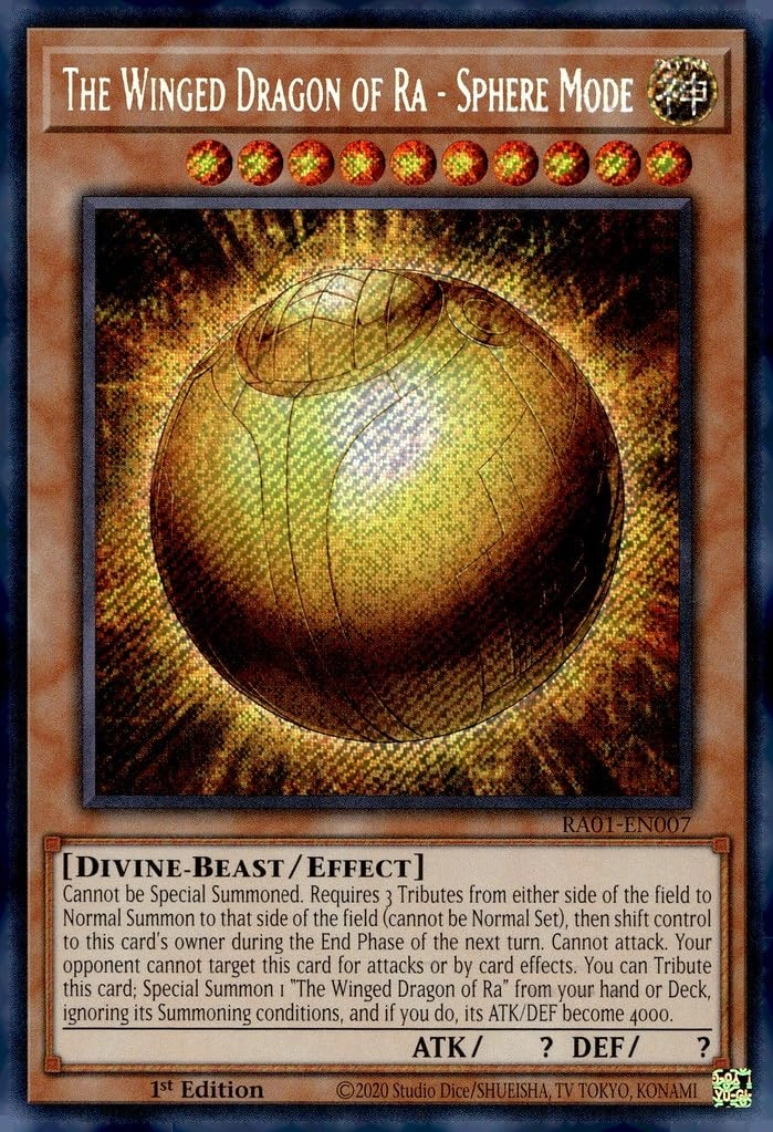 Yu-Gi-Oh! The Winged Dragon of Ra - Sphere Mode RA01-EN007 - English 1st Edition
