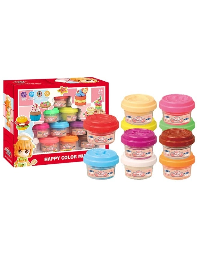 WAHA TOYS Magic Dough - 6 colors 10 tools 3+ years