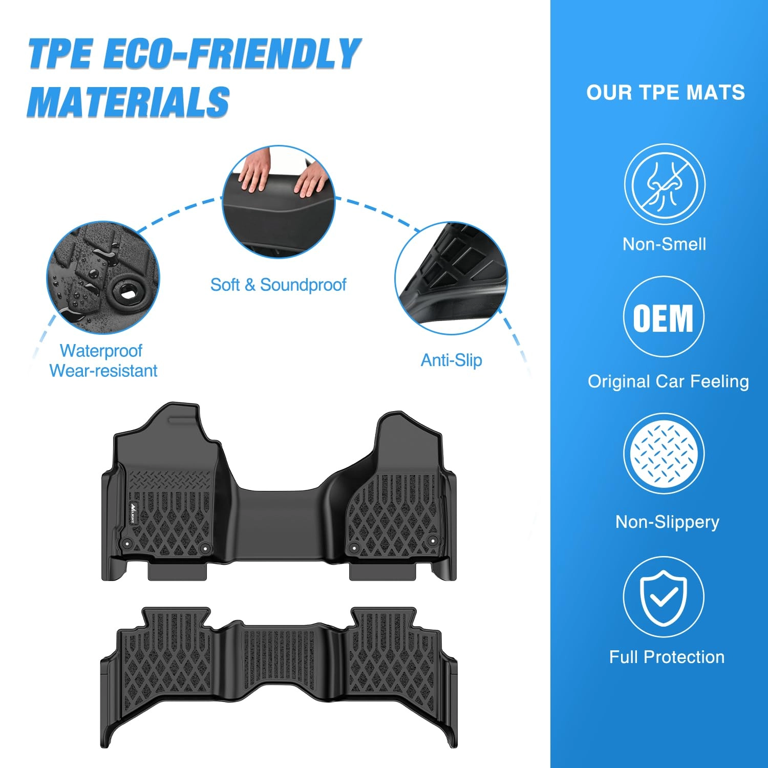Mat-1080 - Dodge Ram 1500 Quad Cab 2013-2018 2019-2024