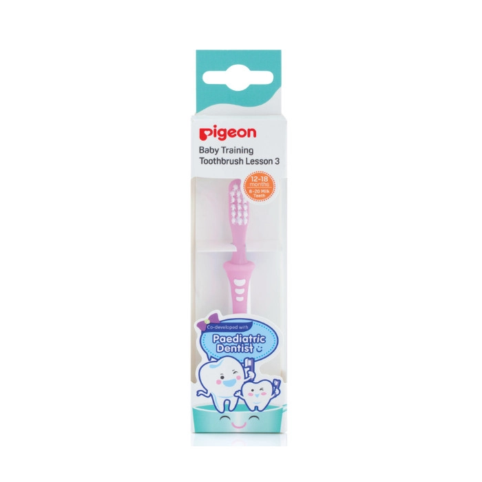 Training Toothbrush L-3 11786 - 1+ Pink