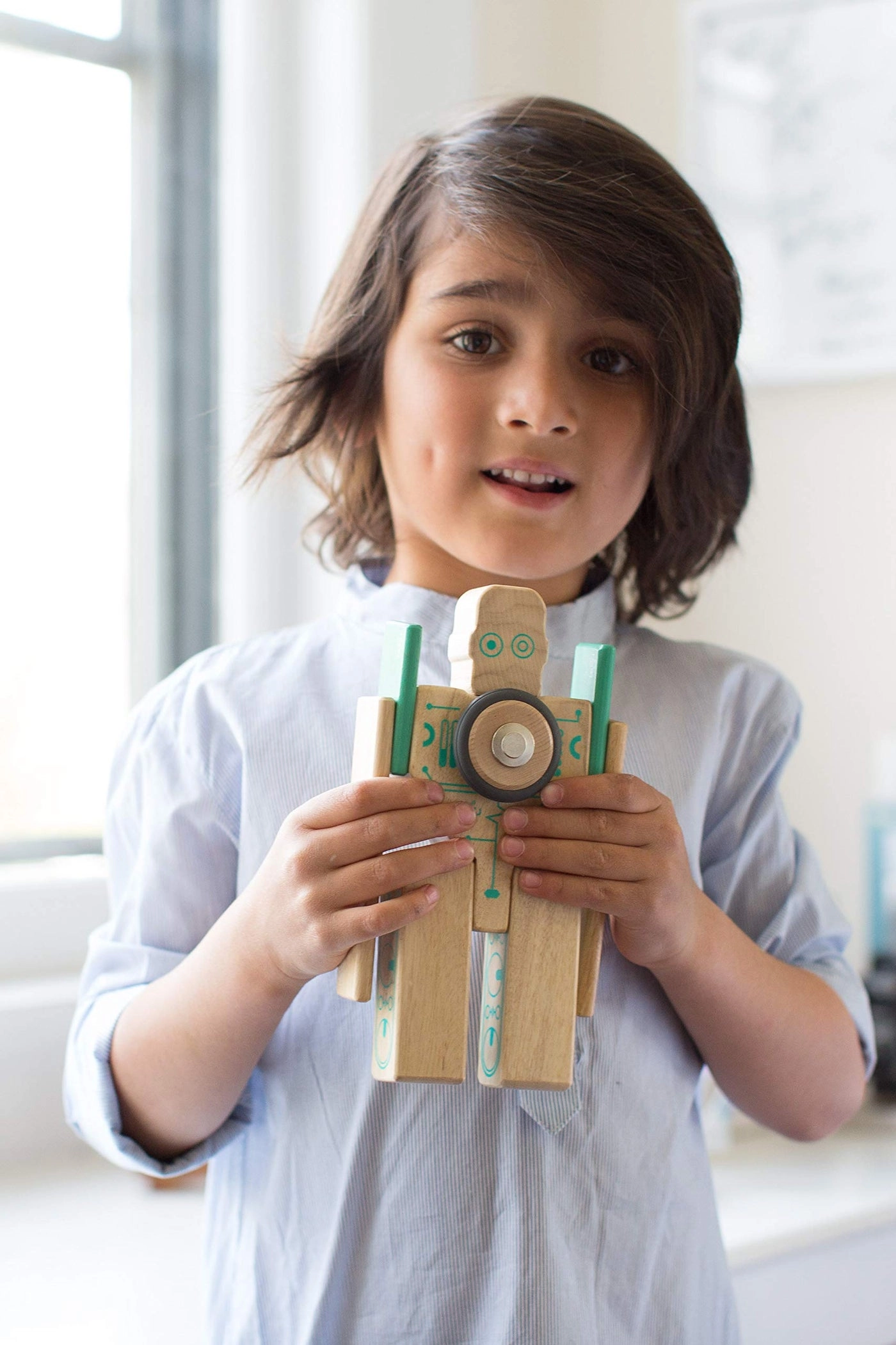 Magbot Magnetic Wooden Block - 9 pcs