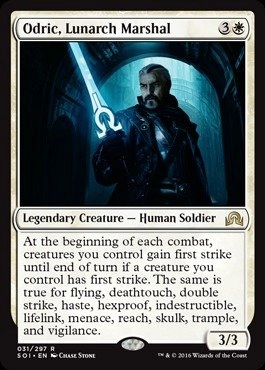 Magic: the Gathering Odric, Lunarch Marshal - Shadows Over Innistrad